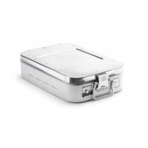 Sterilisationscontainer für Instrumente - 408 series - C.B.M. - anodisiertes Aluminium / nicht perforiert
