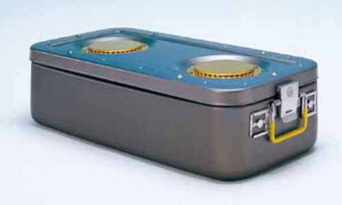 Sterilisationscontainer für Instrumente - 301 series - C.B.M. - anodisiertes Aluminium
