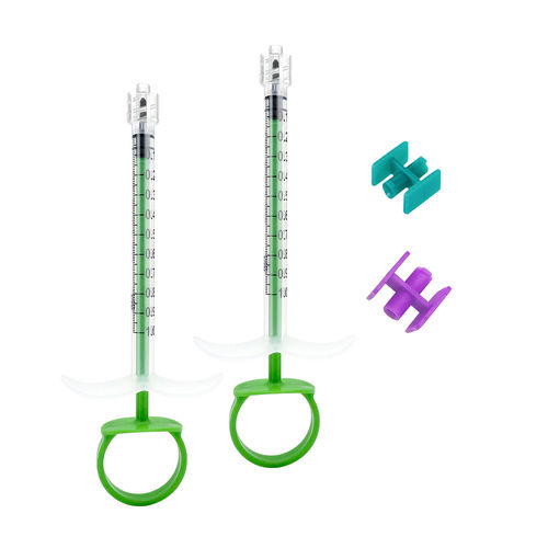 Dosierspritze - KDL-aesp(pull ring) - Nanchang Kindly Meditech - für Anästhesie / 1 ml / Polycarbonat