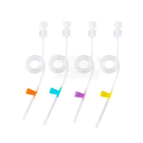 Nadel zur intravenösen Injektion - 01-301 - Nanchang Kindly Meditech - gesichert / hypodermisch / mit Flügel