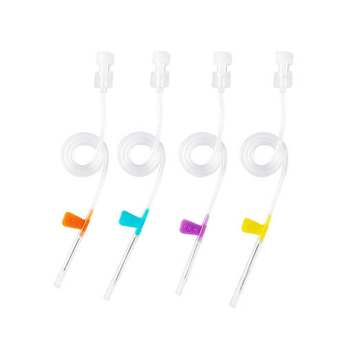 Nadel zur intravenösen Injektion - 01-301 - Nanchang Kindly Meditech - gesichert / hypodermisch / mit Flügel