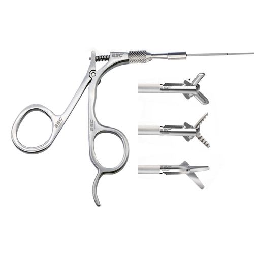 Gynäkologische Klemme - ESC Medicams - Hysteroskopie / für Urologie / zum Greifen