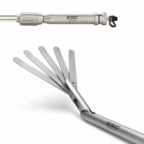 Bauchretraktor - Fan  - ESC Medicams - für Chirurgie / laparoskopisch / für Erwachsene