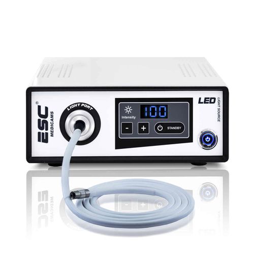 Lichtquelle für Endoskope - ESC-LED-80W - ESC Medicams - LED / kompakt / tragbar