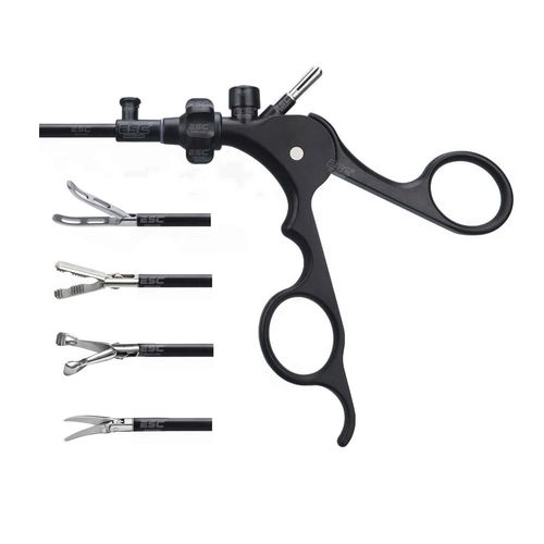 Laparoskopische Klemme - Laparoscopic Forceps - ESC Medicams - zum Greifen / Näh / wiederverwendbar