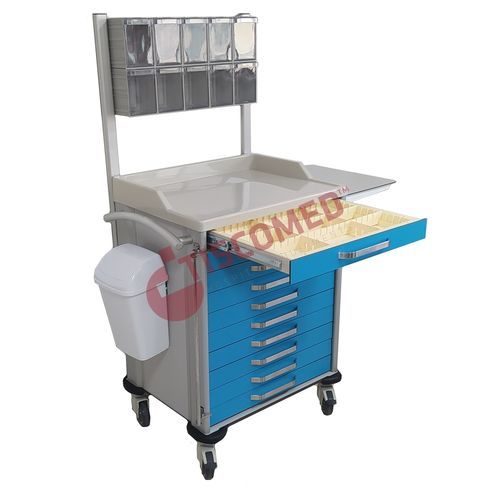 Wagen für Anästhesie - TEC 4520 - Tiscomed - medizinisch / für Kliniken / Mehrzweck