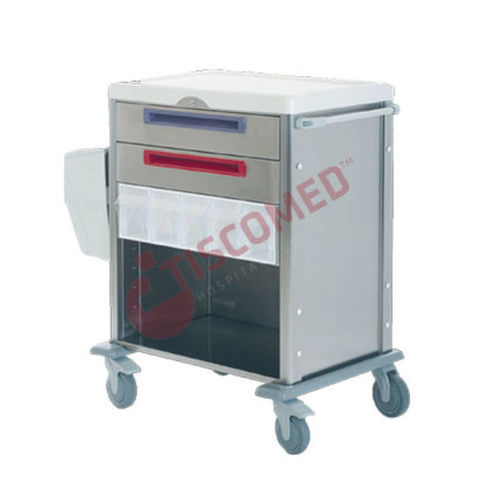 Medizinischer Wagen - TCDE 1530 - Tiscomed - für Kliniken / für Medikamente / für Verbandmaterial