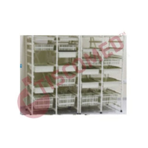 Modulares Regal - TSED 1304 - Tiscomed - für Apotheken / für Körbe
