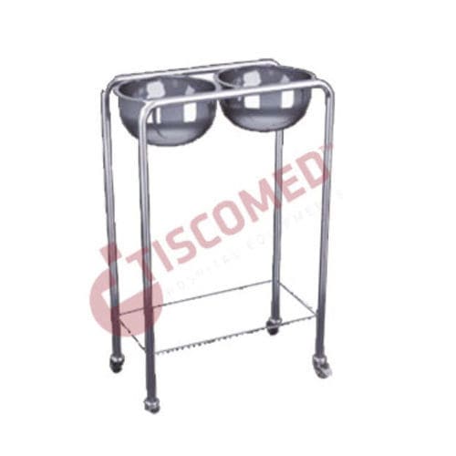 Schalenhalter mit zwei Schalen - TSBO 3706 - Tiscomed