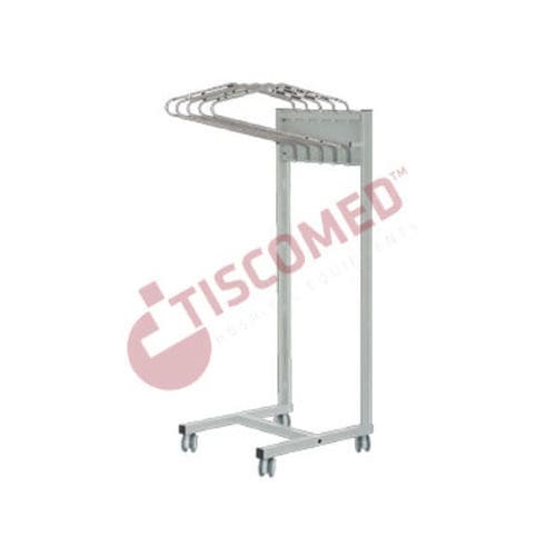Ablage für Bleischürzen / auf Rollen - TLEH 3810 - Tiscomed