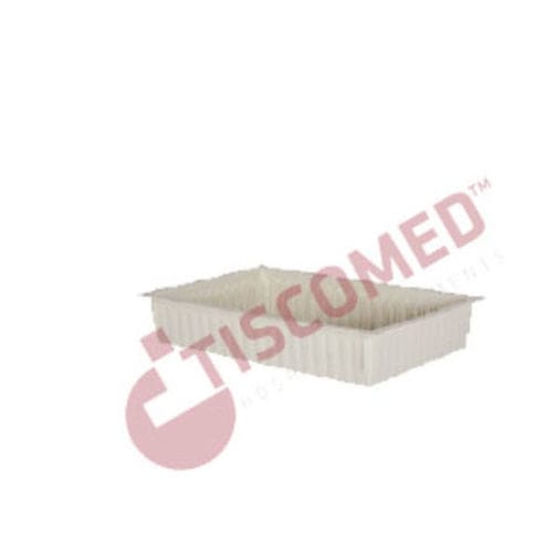 Medizinisches Tablett - TSED 1308 - Tiscomed - Lager / für Wagen / für Schränke