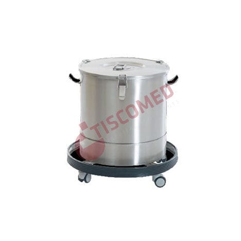 Schalenhalter zur Montage auf Rollwagen - TKIB 3512 - Tiscomed - Edelstahl