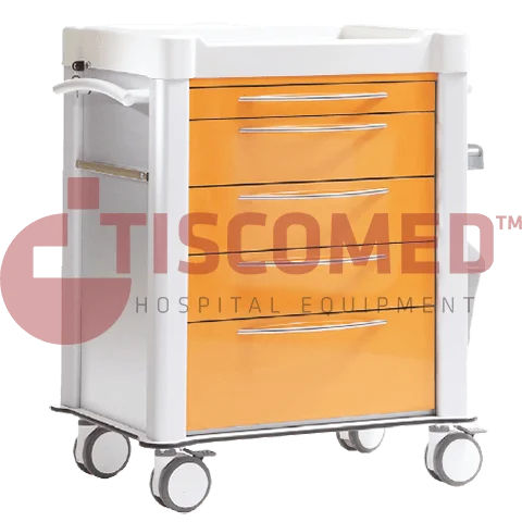 Medizinischer Wagen - TCDE 1520 - Tiscomed - für Kliniken / für Medikamente / für Verbandmaterial