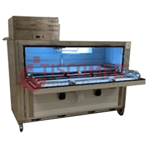 Leichenkühlzelle / 2 Körper - TOMU 6050  - Tiscomed - Seitenlader / modular / mit Tür
