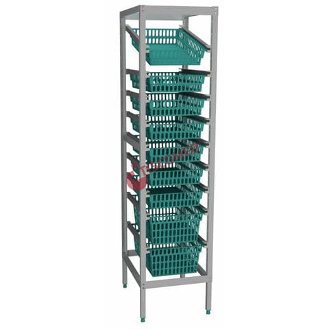 Modulares Regal - TSED 1304 - Tiscomed - für Apotheken / für Körbe