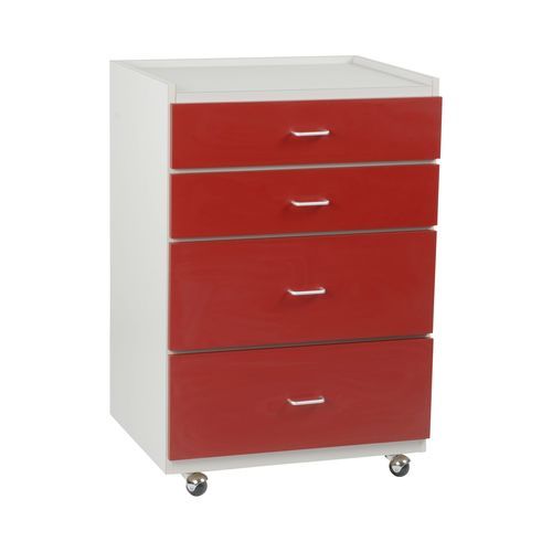 Versorgungsschrank - SC6041W - Custom Comfort - für Krankenhaus / mit Schublade / auf Rollen