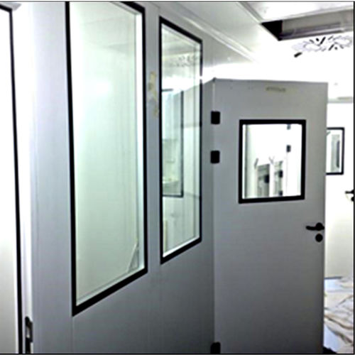 Tür für Reinraum - DL3 - MayAir Manufacturing (M) Sdn Bhd - für die Pharmaindustrie / einflügelig / Edelstahl