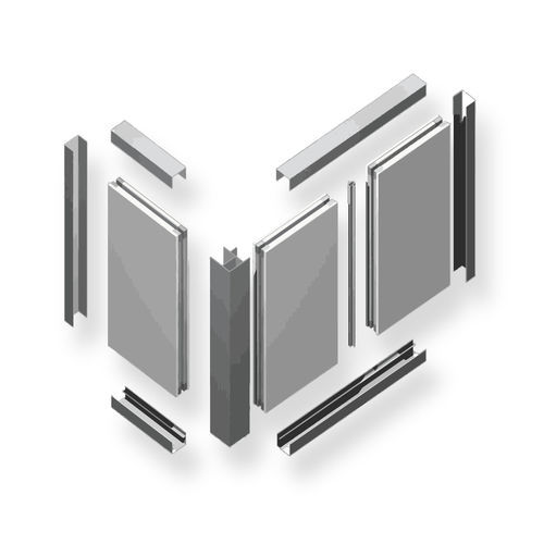 Wandverstärkung für Reinraum - C50 - MayAir Manufacturing (M) Sdn Bhd