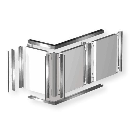 Wandverstärkung für Reinraum - SS2000 - MayAir Manufacturing (M) Sdn Bhd