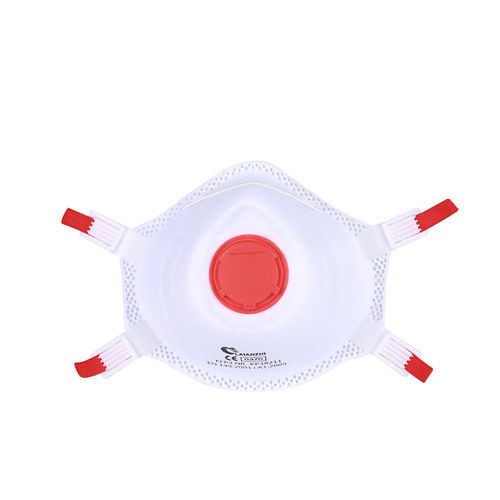 FFP3-Atemschutzmaske - KP38211 - Zhongshan Saifute Labor Protective Articles Co., Ltd. - mit Exspirationsventil / schalenförmig / Erwachsene