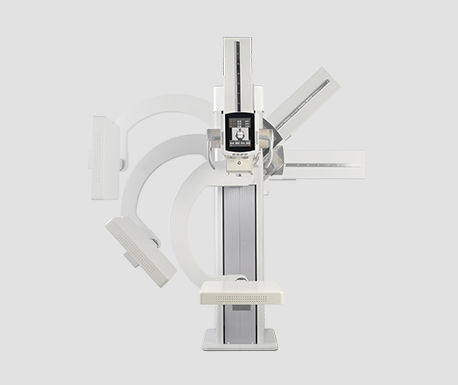 Digitales Röntgensystem - 6600C - Shenzhen Lanmage Medical Technology - für multifunktionale Röntgenaufnahmen / mit verstellbarem Tisch / mit schwenkbarem Röhrenarm