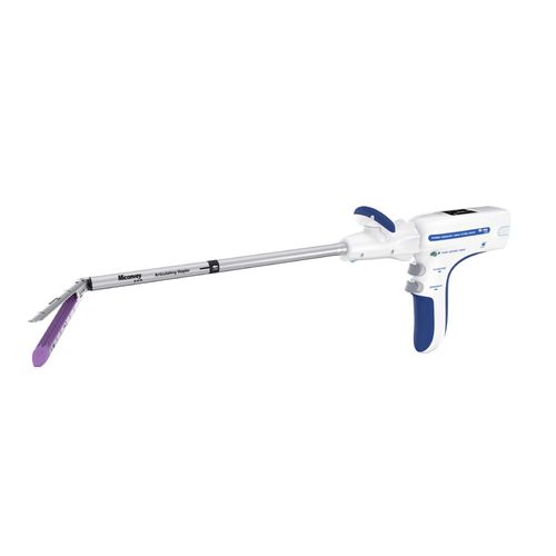 Lineares chirurgisches Klammergerät - powered series - Miconvey - für laparoskopische Chirurgie / für urologische Chirurgie / für Gefäßchirurgie