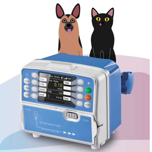 Infusionspumpe für Veterinärmedizin - HK-100VET - Shenzhen Hawk Medical Instrument - intermittierend / für Tiere / programmierbar
