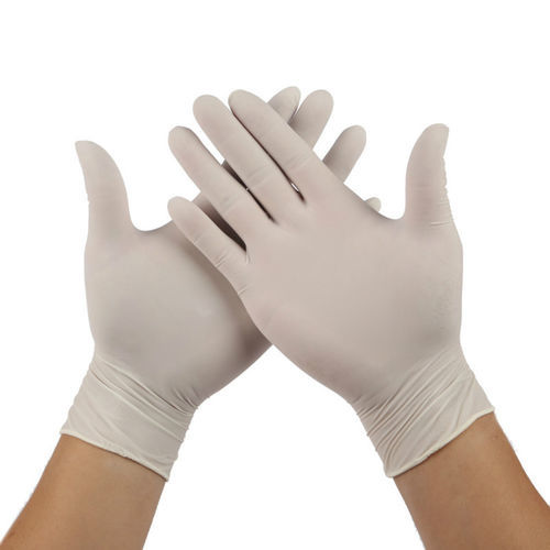 Latexhandschuh - HWTAi - für Untersuchungen / puderfrei / gepudert