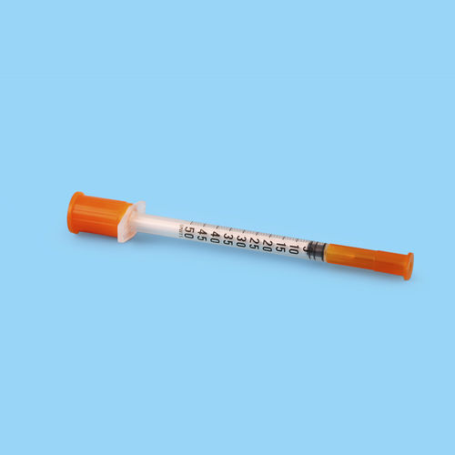Insulinspritze - HWTAi - 0,5 ml / Einweg / steril