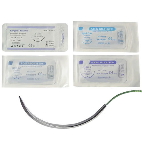 Resorbierbarer Nähfaden - PGLA - HWTAi - Allgemeinchirurgie / orthopädische Chirurgie / ophthalmische Chirurgie