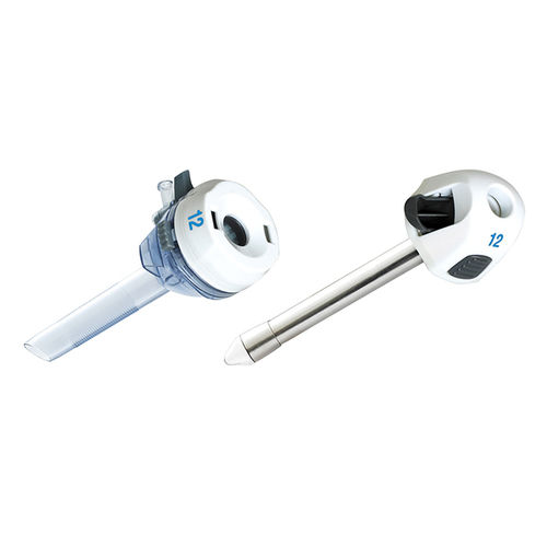 Laparoskopischer Trokar - PC5 series - HWTAi - mit abgerundeter Spitze / mit Einblaseport / mit Verschlussstopfen