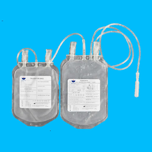 Doppelter Blutbeutel - HWTAi - CPDA-1 / PVC / zum Einmalgebrauch