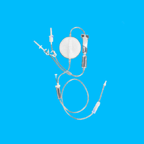 Bluttransfusionsset - HWTAi - Blutentnahme / Polyvinylchlorid / mit Absperrhahn