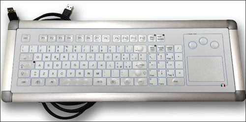Touchpad-Tastatur - KT-96-IM-04 - K-Tronic - Edelstahl / Aluminium / waschbar