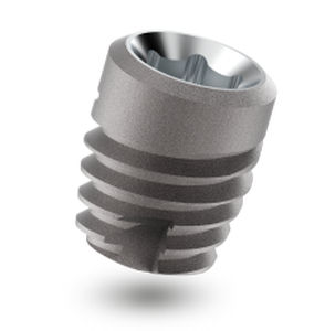 Zylindrisches Zahnimplantat - Cyroth® Short - Faico Medical - Titan / inneres Sechseck / gerade