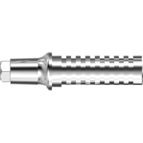 Implantat-Abutment / Titan - AMO series - Faico Medical - inneres Sechseck / gerade / temporär