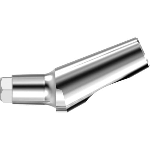Implantat-Abutment / Titan - AMO series - Faico Medical - inneres Sechseck / gewinkelt / zementiert