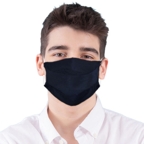 Stoffschutzmaske - Bleu marine-1 - Dinomed Factory - Baumwolle / Polyester / waschbar