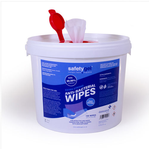 Feuchte Reinigungstücher / für Böden und andere Oberflächen - SafetyGel - Datesand Group - 50er-Packung