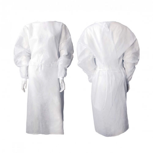 OP-Kittel / unisex - 5522 - Datesand Group - aus Polypropylen / weiß / blau