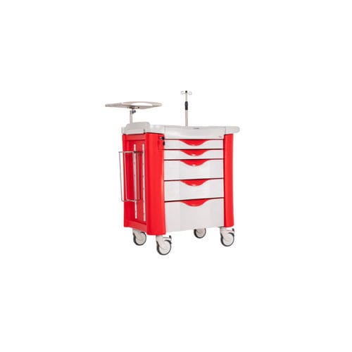 Medizinischer Wagen - EC - HOSPITOOL MEDICAL DEVICES INC. - Notfall / Mehrzweck / Sauerstoff