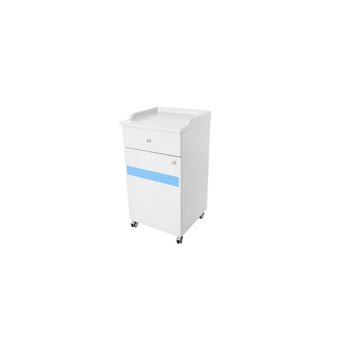 Nachttisch auf Rollen - HSP 6010 - HOSPITOOL MEDICAL DEVICES INC. - mit Schubladen