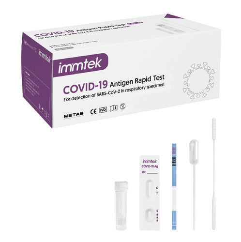 COVID-19-Schnelltest - ImmTek&trade; - Metas Biomedical - Antigene / SARS-COV-2 / Nasen-Rachenraum