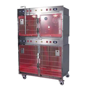 Modularer Tierkäfig - HCG-12 - Shanghai TOW Intelligent Technology - auf Rollen