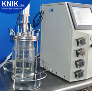 Labor-Bioreaktor - GCAV series - KNIK CO.,LTD. - für mikrobielle Fermentation / Kühl