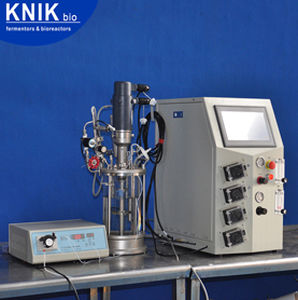 Labor-Bioreaktor - GC series - KNIK CO.,LTD. - für mikrobielle Fermentation / Kühl / autoklavierbar