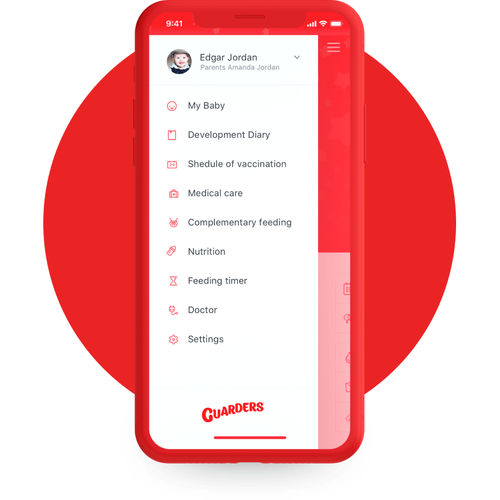Plattform für Telemonitoring / für Kinder - Baby Pass® - Guarders Diagnostics SA - des Gesundheitszustandes / für allgemeine Untersuchung / Smartphone
