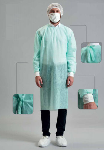 Unisex-Besucherkittel - CAM3ST- PO1P - Pointex - XL / L / M