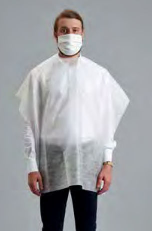 Unisex-Besucherkittel - MANT3- P01 - Pointex - aus Polypropylen / Vlies