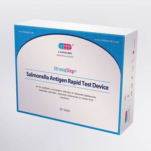 Salmonella-Schnelltest - StrongStep® - Nanjing Liming Bio-products Co., Ltd. - für Typhus / Antigene / Salmonella typhimurium